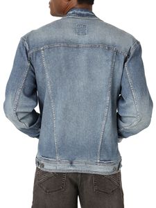 Veste à fermeture éclair en jean pour hommes avec ultra confort Veste en jean personnalisée en gros et personnalisée - Product Image 5