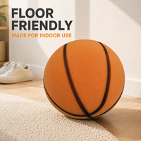 Elite Taille 7 29.5 Pouces Mousse PU 340g Toucher Doux Basket Silencieux Entraînement Intérieur Usine OEM Zhejiang