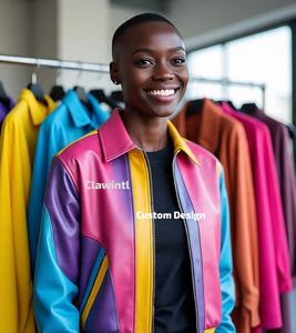 Fournisseur de vestes en cuir personnalisé pour les créateurs de mode Fabricant américain Vestes en cuir personnalisé Soutien aux créateurs de mode américains - Product Image 1