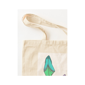 Sac fourre-tout noir de Bohème personnalisé indien fait à la main léger durable 100% coton abstrait personnalisé brodé recyclable - Product Image 4