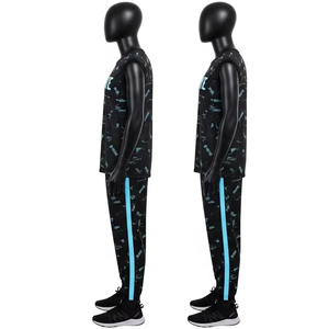 Ropa de baloncesto antibacteriana para adultos Mezcla de poliéster Spandex Estampado luminoso Uniforme deportivo de secado rápido para hombres y uso de entrenamiento - Product Image 2