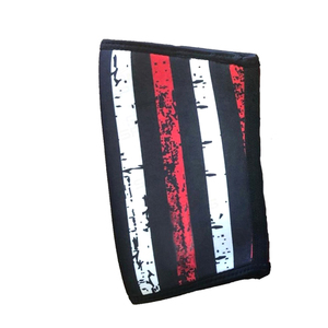 Manchon de coude d'haltérophilie en néoprène personnalisé imprimé Logo manchon de coude pour hommes vêtements de sport - Product Image 4