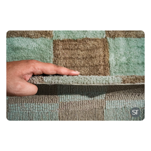 Alfombra cómoda de algodón de alta calidad para un diseño moderno del hogar con logotipo personalizado y asistencia de fabricación personalizada - Product Image 3