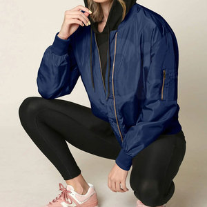 Blouson d'aviateur de différentes couleurs Blouson d'aviateur au design unique Blouson d'aviateur lavable pour femmes - Product Image 6
