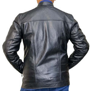 Chaqueta de Motociclista de Cuero para Hombre, Ligera, de Alta Calidad, Diseño Personalizado, Resistente al Viento, Ropa Deportiva, Talla Grande, Chaqueta de Exterior - Product Image 5