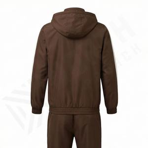 Ensemble de survêtement pour hommes grande taille, vente en gros, logo personnalisé, molleton de coton surdimensionné, tenue d'entraînement deux pièces, ensemble de sport d'hiver, mode - Product Image 2