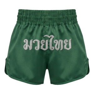 Pantalones Cortos de Muay Thai Unisex con Acabado Satinado, Cintura Elástica, Diseño Personalizado, Ropa Deportiva para Adultos - Product Image 1