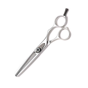 Professional Right-Handed <b>Thinning</b> Scissors Stainless Steel Straight Sharp Blades Durable Quality Finish Smooth Edges for - Product Image 4