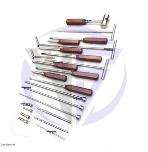 Juego de buccotomía equina veterinaria, Instrumentos dentales ortopédicos para caballos, productos de alta calidad estándar DIN EN de acero inoxidable - Product Image 2