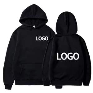 Sudadera con capucha y logotipo de peso pesado de alta calidad, sudadera de invierno de punto de gran tamaño personalizada, diseño impreso, estilo informal de talla grande - Product Image 6