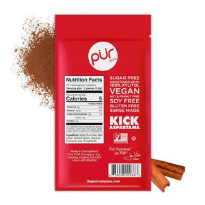 PUR <b>Gum</b> | Aspartame Free Chewing <b>Gum</b> | 100% Xylitol | Natural Cinnamon Flavored <b>Gum</b>, 55 Pieces (Pack of 12) - Product Image 5