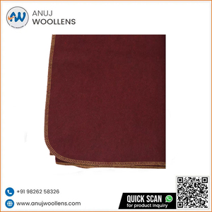 ผ้าห่มขนสัตว์ขนแกะอุ่นมีโลโก้ออกแบบได้ตามต้องการ - Product Image 2