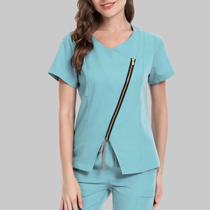 Uniforme médical pour infirmières, ensembles de blouses pour médecins d'hôpital, combinaisons chirurgicales à manches courtes, vêtements de travail pour clinique dentaire, uniforme d'infirmière pour femmes - Product Image 4