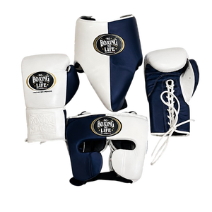 ชุดอุปกรณ์มวย No Boxing No Life รุ่น Elite Series พร้อมนวมพรีเมียม ที่ครอบศีรษะ ที่ป้องกันอวัยวะเพศ ชุดฝึกซ้อมครบชุด สำหรับผู้ใหญ่ ระดับมืออาชีพ - Product Image 1