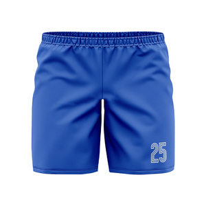Bermudas de talla grande para hombre de alta calidad, diseño deportivo con cintura elástica, tela de lana transpirable de tejido medio, Color sólido - Product Image 2