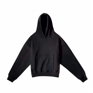 Wholesale <b>Plain</b> <b>Hoodies</b> Blank <b>Men</b> Organic <b>Hoodies</b> <b>Mens</b> Pullover Bulk Over sized Hoodie Embroidery - Product Image 2