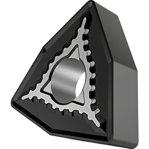 Inserto de Torneado Indexable ISO WNMG 080412E-SMT9325 para Torneado de Herramientas D. 5.16mm con Recubrimiento MT-CVD, Paquete de 10 Triangulares WNMG080408 CNMG - Product Image 2