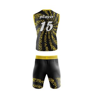 Ropa deportiva 7 7 Uniforme de fútbol Impreso Secado rápido Transpirable 100% Poliéster Unisex Cantidad a granel Último diseño 7v7 Fútbol - Product Image 3