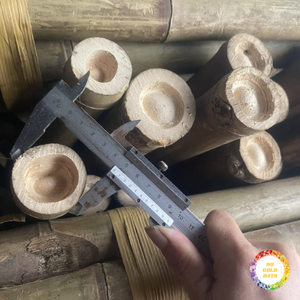 Poteaux et tubes en bambou naturel pour la fabrication de meubles en bambou antique du Vietnam fait à la main - Product Image 6