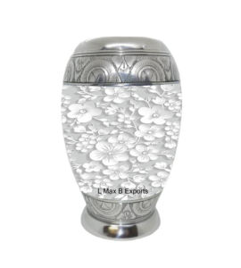 Rosas rosas oscuras estéticas árboles morados urnas de cremación para cenizas humanas con bolsa de terciopelo - Product Image 2