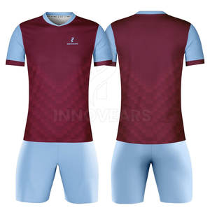 Fabrication d'usine, vêtements de sport, uniforme de football de couleur personnalisée, uniforme de football de haute qualité pour adultes - Product Image 1