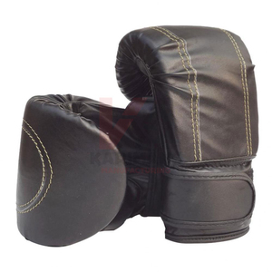 Guantes de MMA de Cuero Personalizados Rising Fitness, Guantes de Boxeo Juveniles Impermeables para Artes Marciales, Guantes de Combate con Correa Segura para Entrenamiento al Aire Libre - Product Image 4