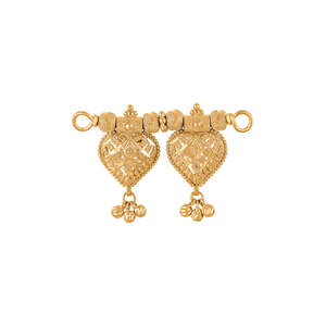 Colgante de Oro Watimani con Forma de Corazones - Elegante Colgante con Dije - Product Image 2