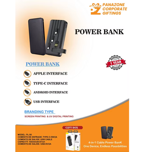 Fast Charging <b>Power</b> Bank High Capacity Portable Backup Battery With Compact And Slim Design - Product Image 3