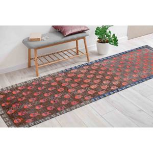 Pomegranate Pattern <b>Printed</b> Rug - Vintage Style <b>Dining</b> <b>Room</b> Runner,Chenille Rug - Product Image 1