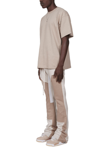 Pantalones de chándal Acampanados para hombre, pantalón informal de moda, 100% algodón - Product Image 3