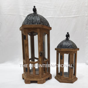 Wholesale Moroccan High Quality Metal and Glass <b>Lantern</b> Elegant <b>Candle</b> <b>Holder</b> for Home Christmas Decoration - Product Image 6