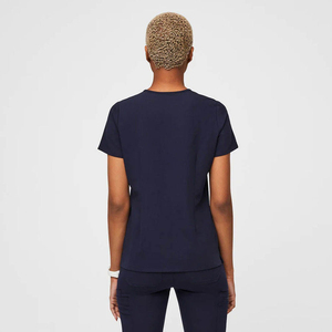 Uniforme de Hospital de enfermera elástico antiarrugas, uniformes de LICRA, conjunto de traje, Top y pantalones, uniforme médico para correr, ropa de verano - Product Image 6