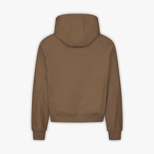 Vêtements de créateurs de haute qualité pour hommes Shorts à capuche en denim mélangé de coton de luxe Motif solide doublé Style de larmes de haute qualité - Product Image 3