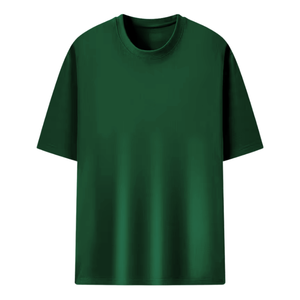 T-shirt uni en coton 100% à col rond, écologique, surdimensionné, fabricant et fournisseur en gros OEM ODM, 230g - Product Image 6