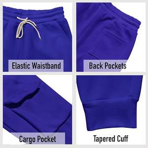 Nuevo estilo Hip Hop Pantalón de lana con bolsillos laterales personalizado 2025 Calidad superior Estilo fresco 100% Fleece Causal Wear Pantalones personalizados Hombre - Product Image 6