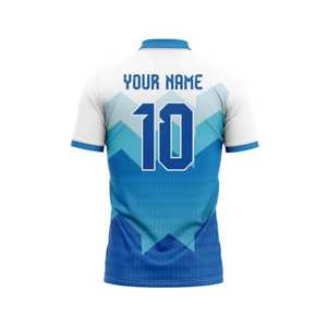 Maillots de cricket à séchage rapide OEM ODM 100% polyester, t-shirts de sport, design personnalisé, numéro, nom, maillots de cricket - Product Image 5