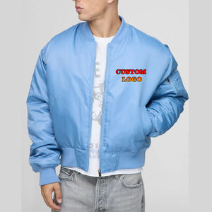 Recién llegado, chaqueta universitaria de poliéster 2025 100% para hombre, chaqueta de invierno ligera y cómoda con logotipo impreso DTF personalizado para hombre - Product Image 1