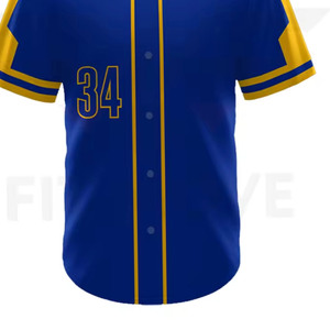 Nueva Llegada, Camisetas de Béisbol Transpirables con Nombre Personalizado Impreso, 100% Poliéster, al Mejor Precio - Product Image 2