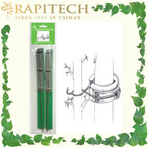 Cravate en plastique 30cm pour jardinage Arbre rembourré Fix avec matériel confortable Fournitures de jardin - Product Image 6