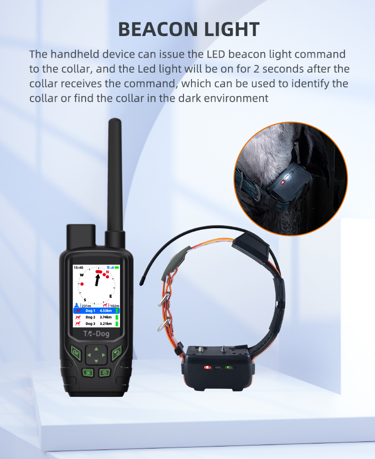 Hot Selling Professional Hunters Long Distance Hunting Dog Gps Tracking