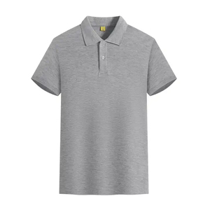 Diseño personalizado de gran tamaño para hombre para camisetas de polo liso de secado rápido algodón poliéster en blanco con patrón estampado bordado largo - Product Image 3