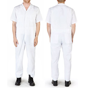 Proveedor Verificado: Overol de Manga Corta para Hombre, Personalizable, Ropa de Trabajo Protectora para Mecánicos, Color Personalizado - Product Image 1