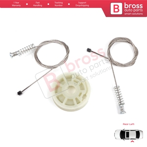 ชุดซ่อมมอเตอร์กระจกหน้าต่าง BWR512 ประตูหลังซ้าย สำหรับรถยนต์ฟอร์ด โฟกัส MK1 4/5 ประตู รุ่นแฮทช์แบค/ซีดาน/อีสเตท/แวกอน 1138204 - Product Image 2