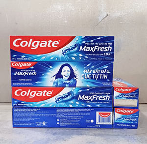 Pasta de Dientes Colgate MaxFresh 180g, Menta Fresca, Refrescante Bucal, Uso Doméstico, Hecho en Tailandia - Product Image 5