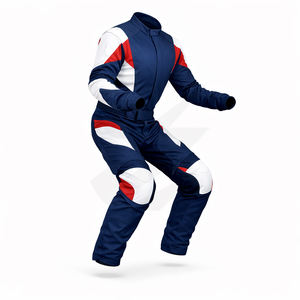 Traje de Motociclista de Cuero Personalizable, Protección Completa, Diseño Transpirable para Carreras en Calle y Pista - Product Image 3