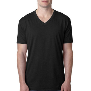 เสื้อยืดคอวีพิมพ์ลายตามสั่ง Next Level Apparel เสื้อยืดผ้าคอตตอนหวีอย่างดีขายส่ง เสื้อยืดเปล่าจำนวนมากจากผู้ผลิตเสื้อผ้า - Product Image 3