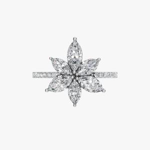 Anillo de Diamante Moissanite de 1.13 CTW, Plata de Ley 925, Regalo de Boda para Ella - Product Image 1