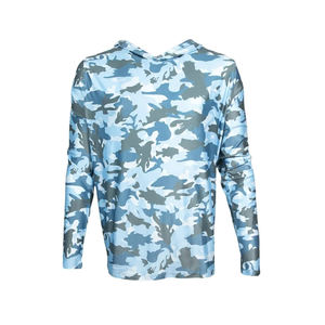 Trendy 2025 Men's Long Sleeve Fishing <b>Jersey</b> Breathable Summer Hoodies Quick Dry Quick Dry Breathable Features DTF Sublimation - Product Image 4
