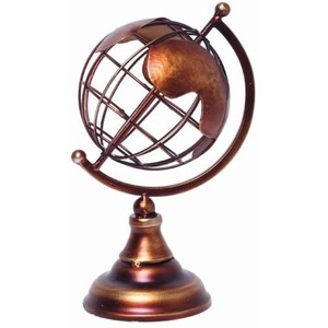 Vintage Style Metal Wire <b>Globe</b> Sculpture for Home Office Desk Decoration and Gift Display Decorative <b>Globe</b> <b>World</b> <b>Globe</b> Tabletop - Product Image 3