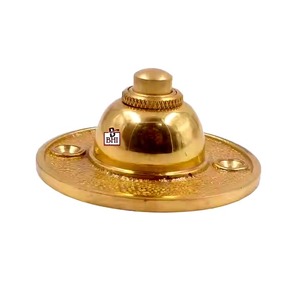 กระดิ่งประตูทองเหลืองวินเทจ ปุ่มกดดีไซน์ทันสมัย แบบมีสาย ใช้ได้ทั้งภายในและภายนอกอาคาร กระดิ่งทองเหลืองตกแต่ง - Product Image 5